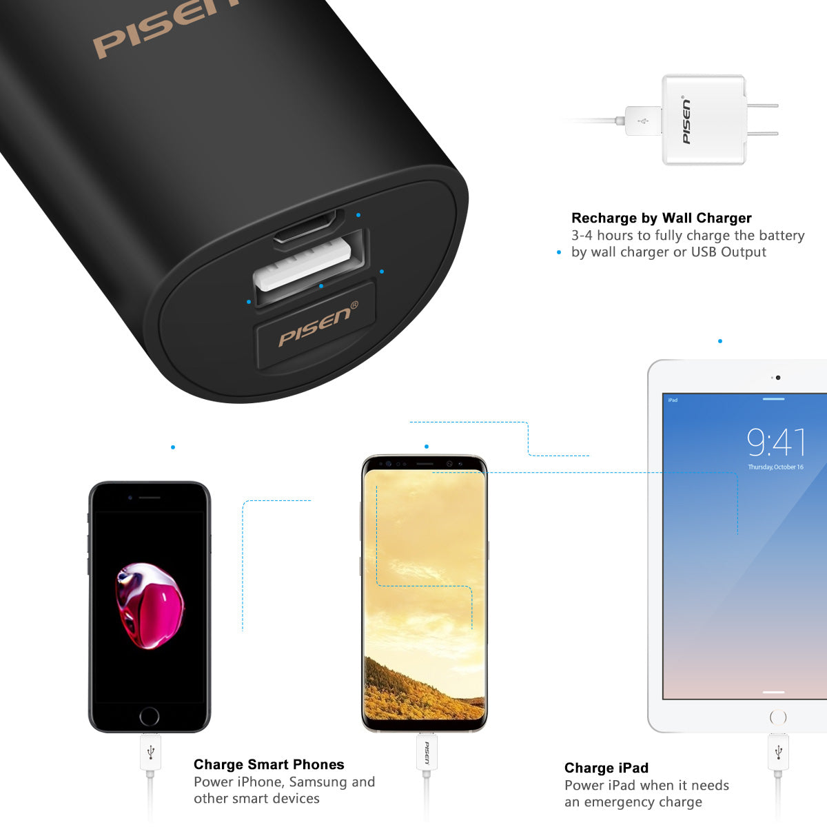 品胜3合1 2500mAh