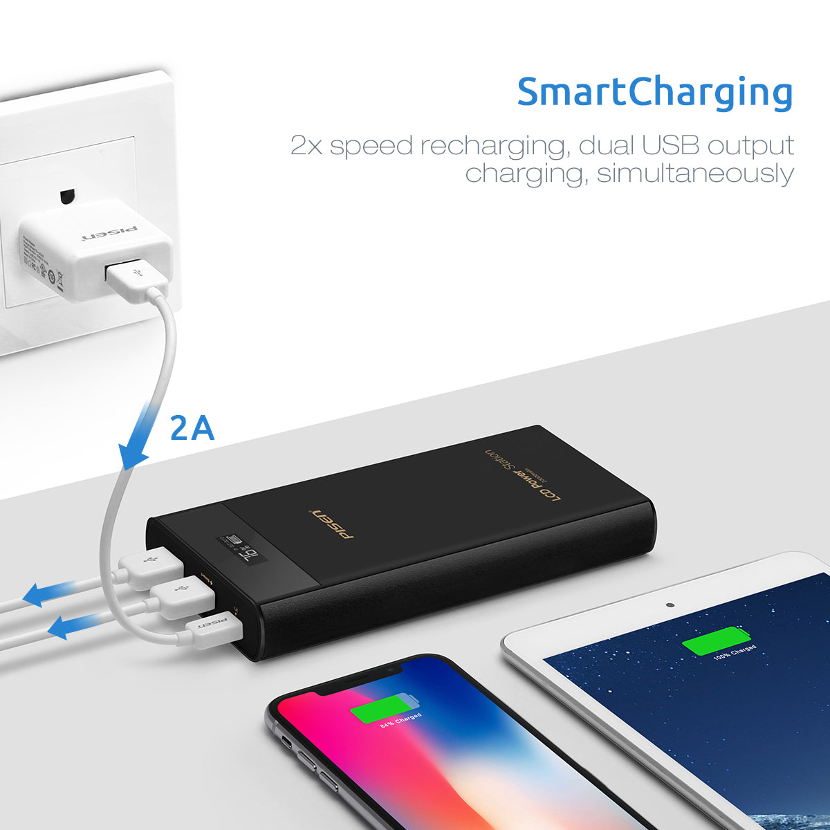 品胜 LCD PowerStation 20000mAh