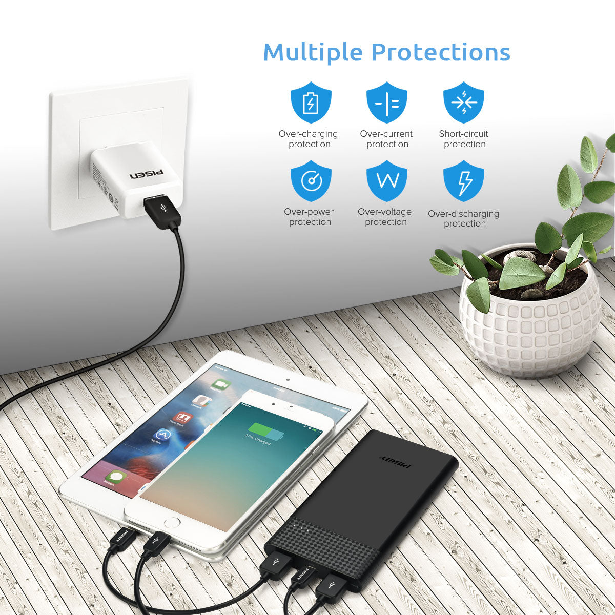 品胜移动电源2S 10000mAh
