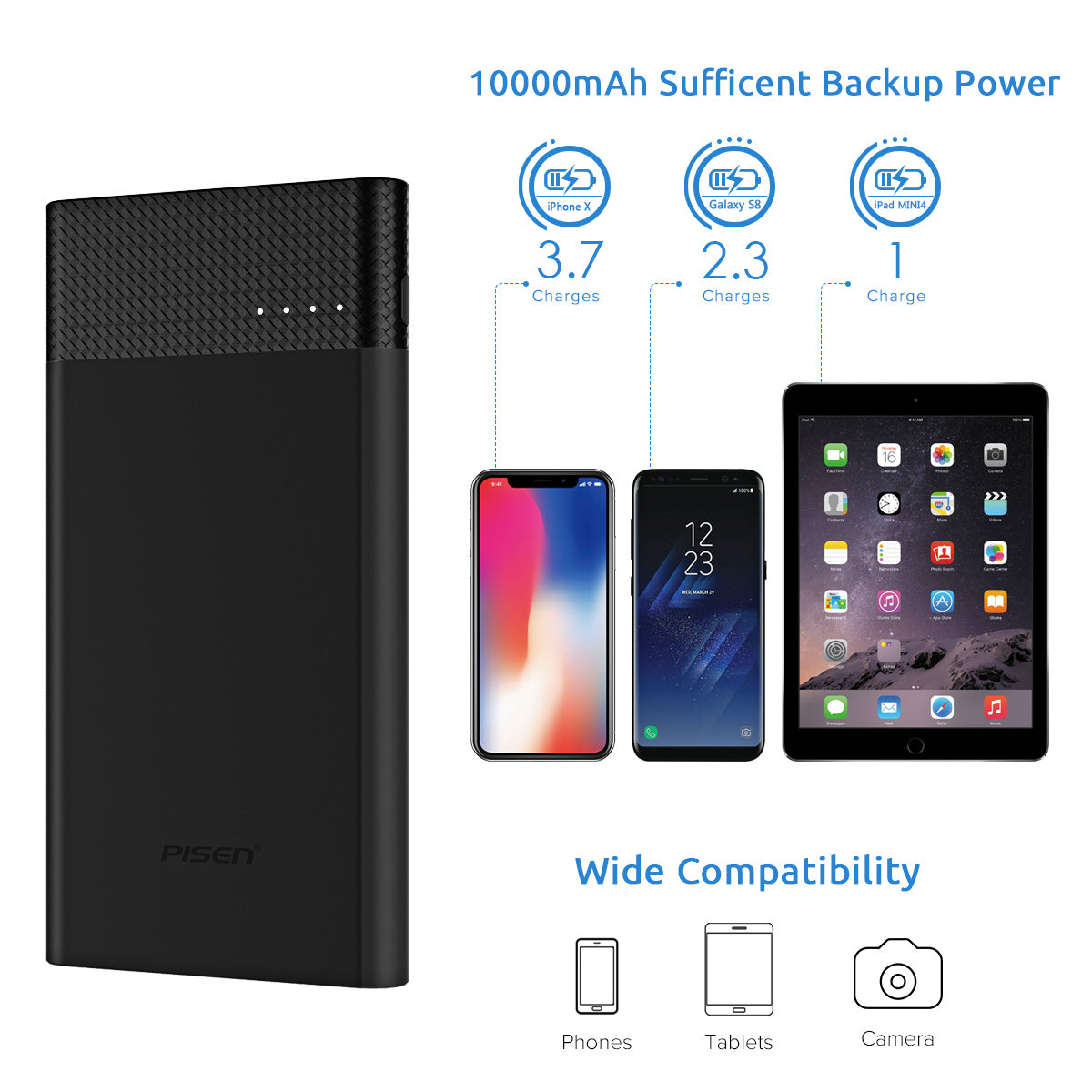 品胜移动电源2S 10000mAh