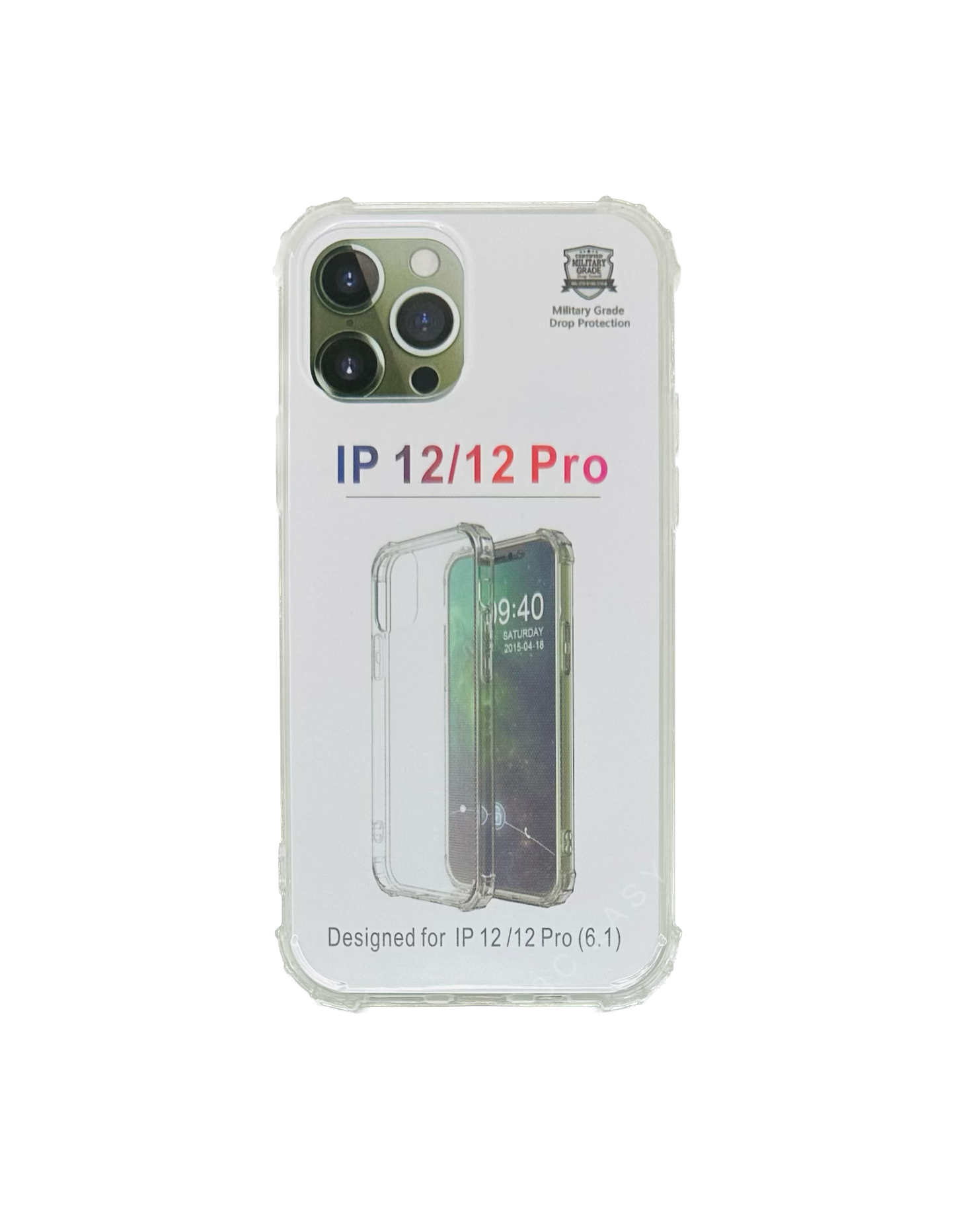 Cover iPhone 12/12 Pro Trasparente
