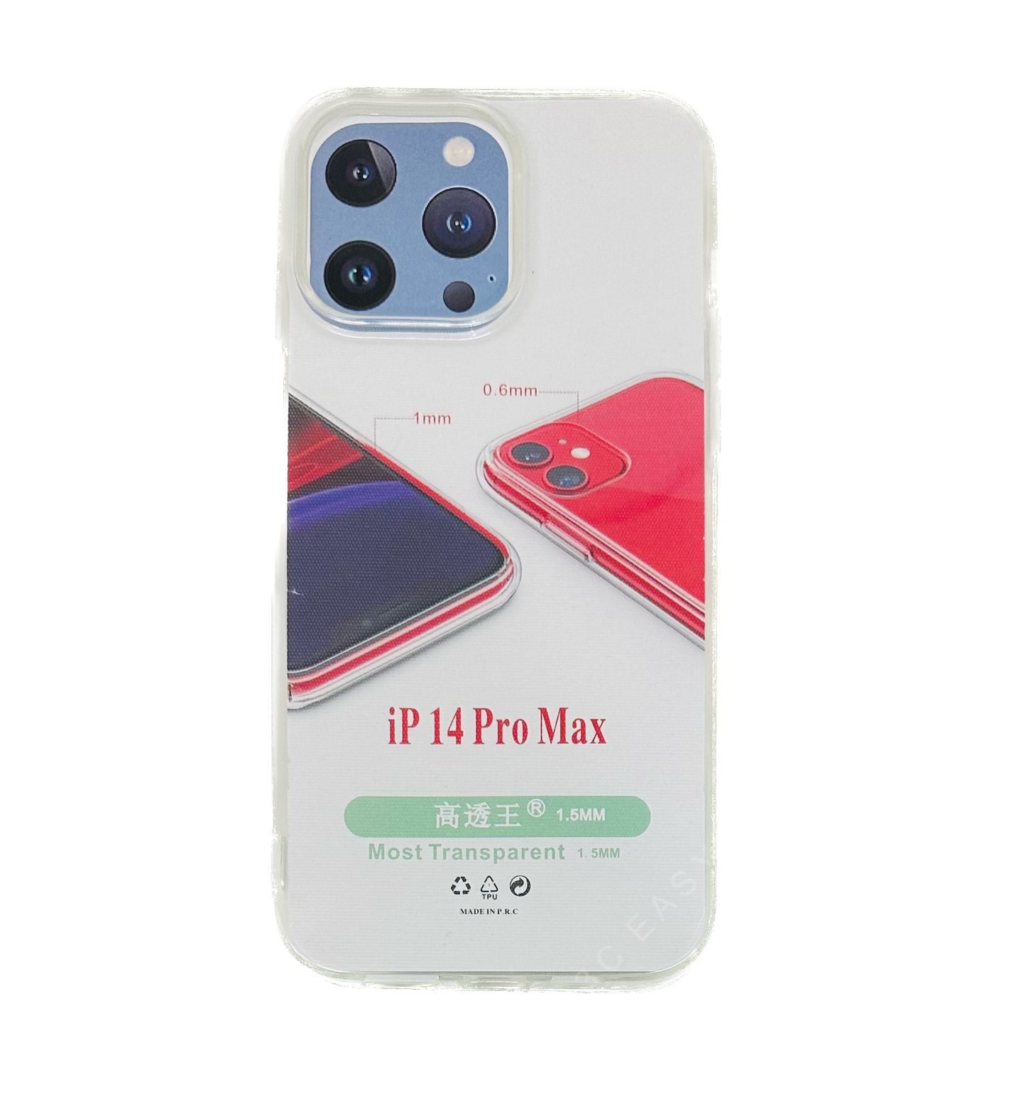 Cover iPhone 14 Pro Max Trasparente