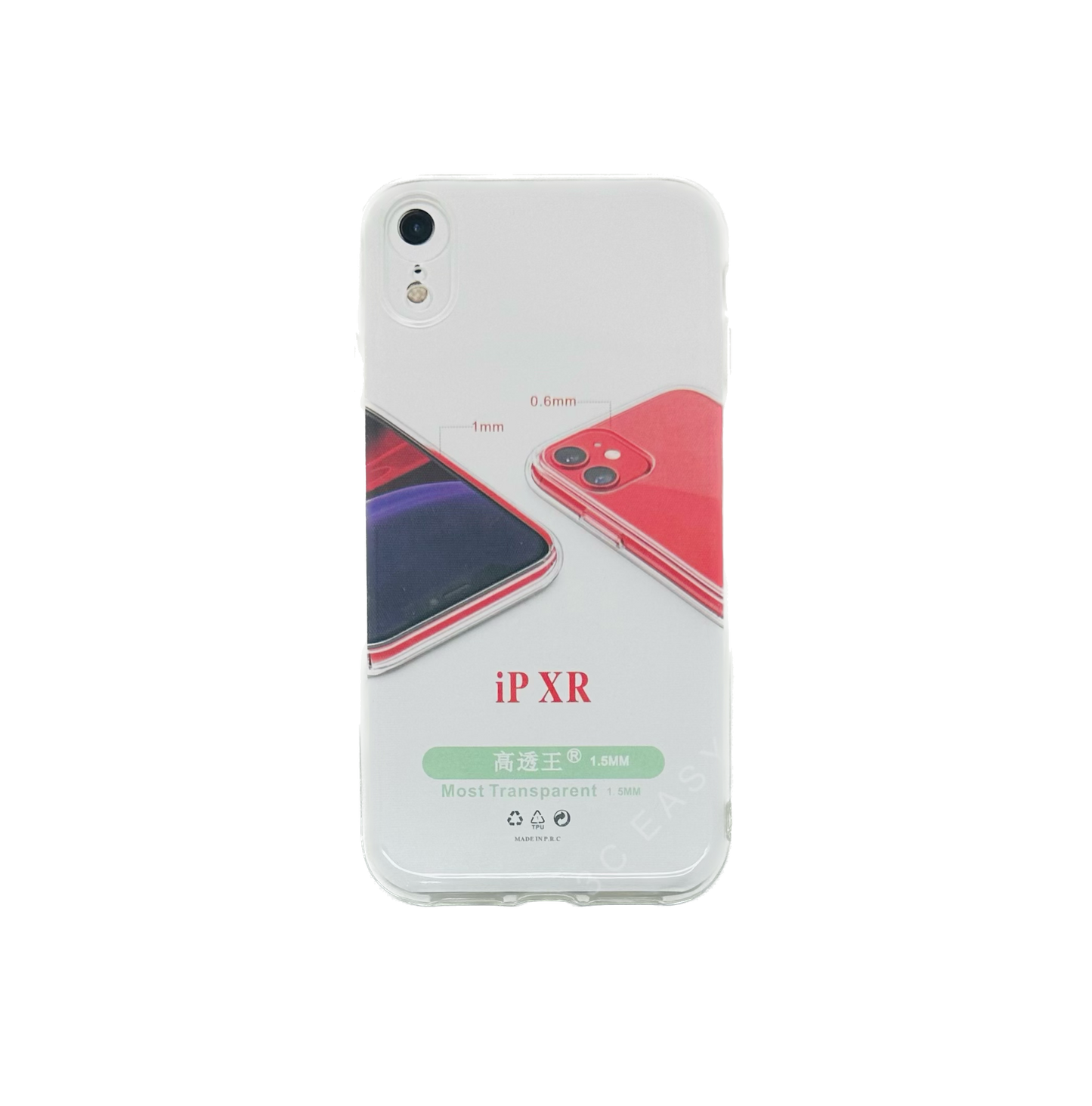 Cover iPhone Xr Trasparente