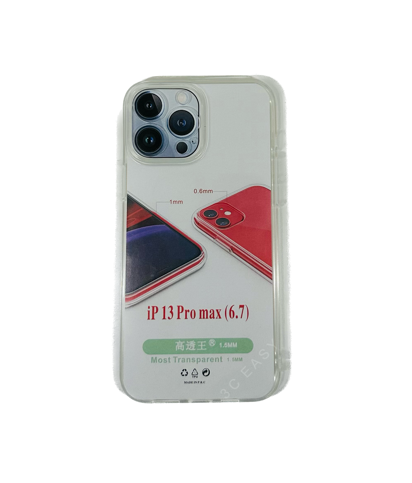 Cover iPhone 13 Pro Max Tasparente