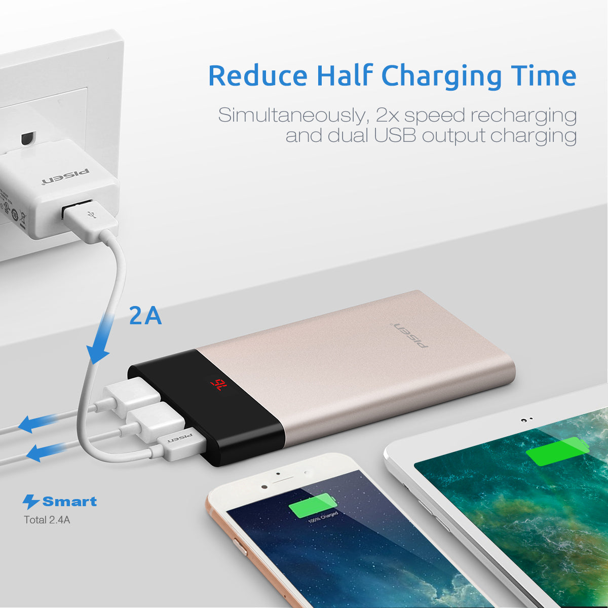 品胜超薄10000mAh