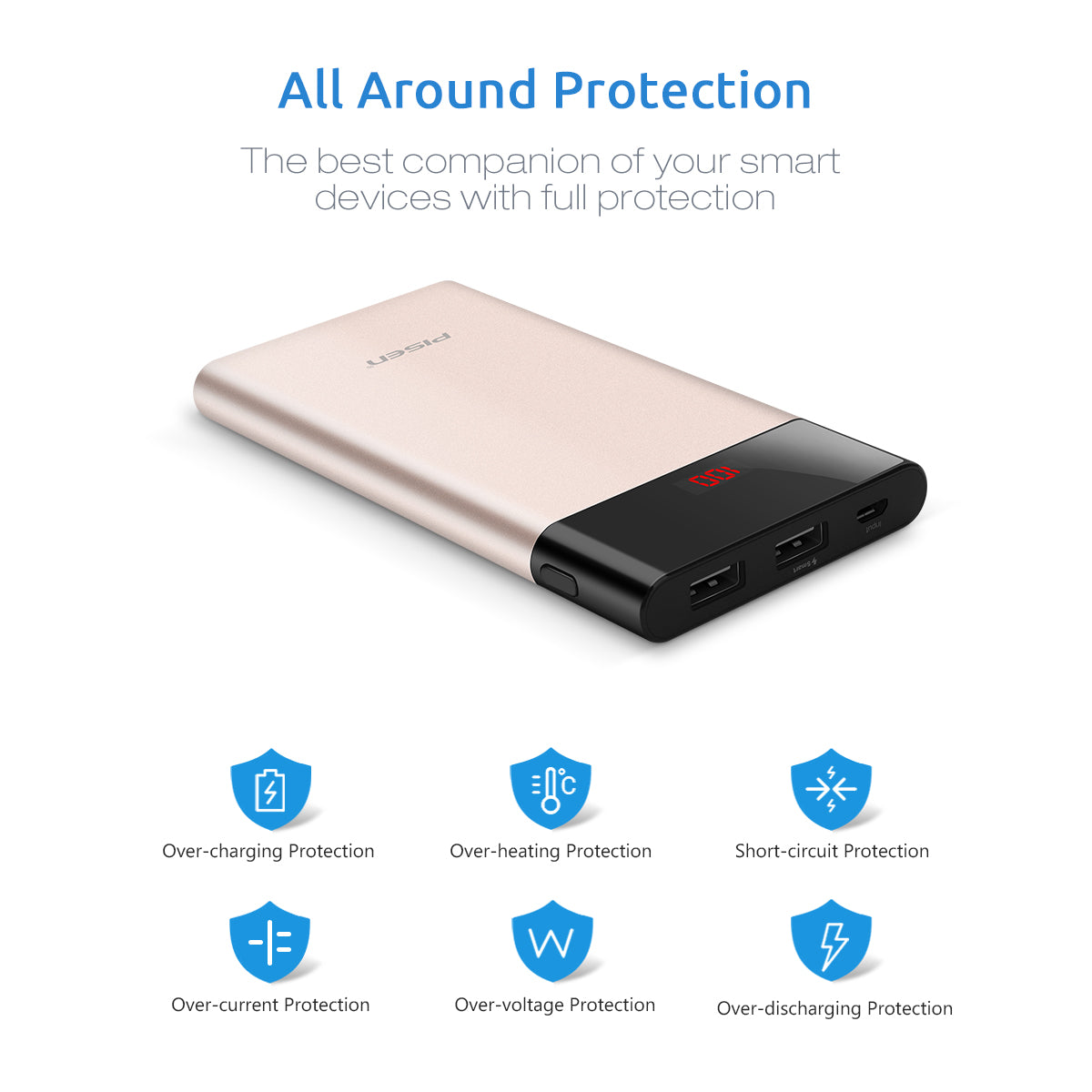 品胜超薄10000mAh