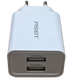 PISEN CARICABATTERIA DUAL USB 2.4A MAX